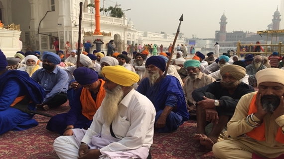 ਖਾਲੜਾ ਮਿਸ਼ਨ ਆਰਗੇਨਾਈਜੇਸਨ ਵੱਲੋਂ ਕਰਵਾਏ ਗਏ ਅਰਦਾਸ ਸਮਾਗਮ 'ਚ ਸ਼ਾਮਲ ਸੰਗਤਾਂ