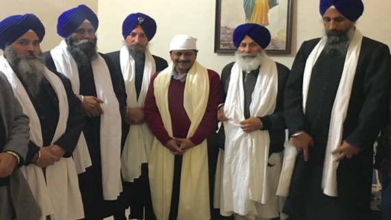 Amrit Sanchar Jatha with Kejriwal