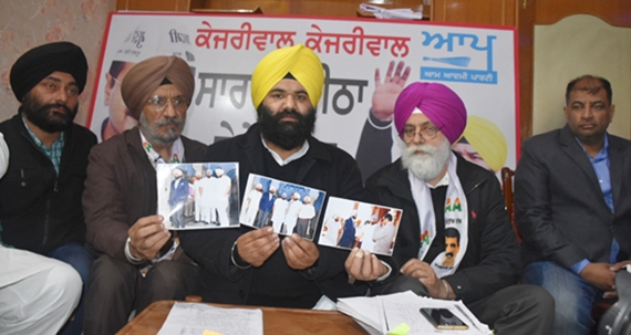 himmat singh shergill releasing photographs of bikram majithia