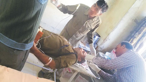 injured SSP Jaat reservation