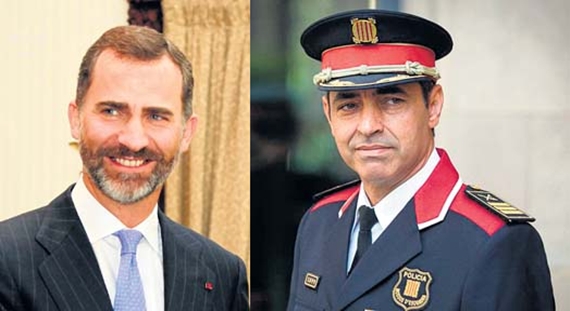 KING-FELIPE-SPAIN Josep Luis Trapero