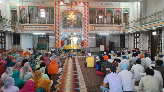 gurmat samagam at village changli