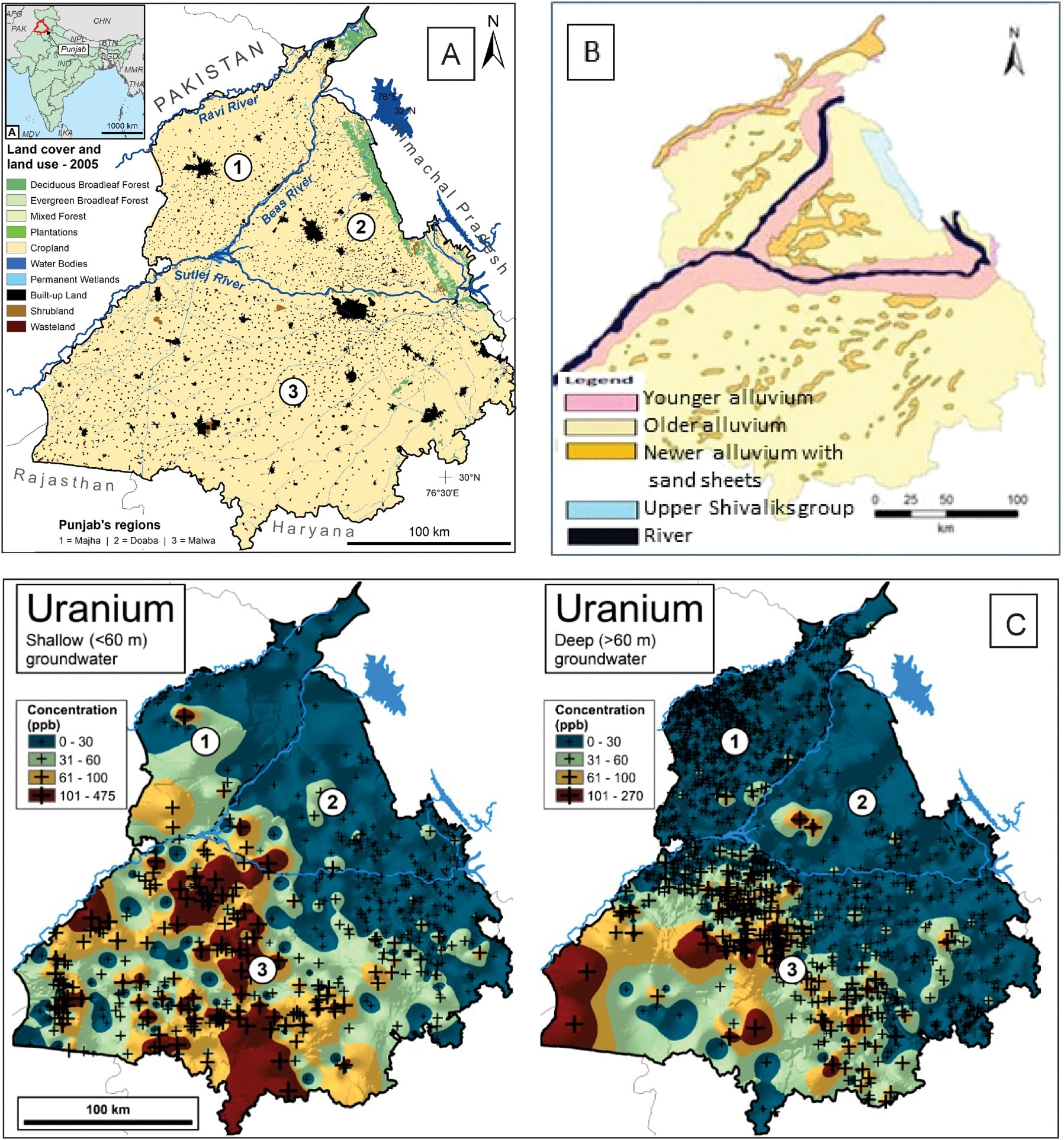 ground water pollution in punjab