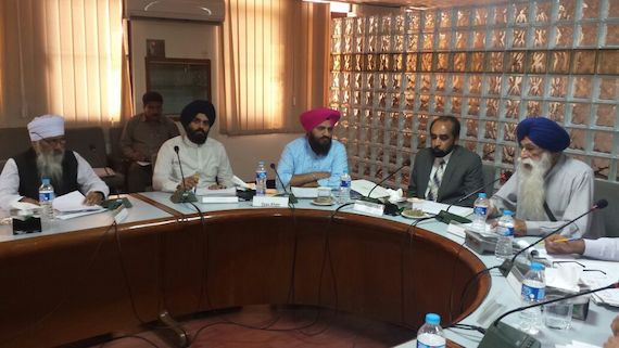 Meeting Pakistan Gurdwara Prabhandak Committee