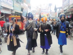 ਭਾਈ ਗੁਰਬਖ਼ਸ਼ ਸਿੰਘ ਦੇ ਹੱਕ ਵਿੱਚ ਰੋਸ ਮਾਰਚ ਕਰਦੀਆਂ ਹੋਈਆਂ ਸਿੱਖ ਜਥੇਬੰਦੀਆਂ