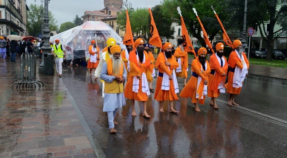 ਖਾਲਸਾ ਸਾਜਣਾ ਦਿਵਸ ਨੂੰ ਸਮਰਪਿਤ ਨਗਰ ਕਰਿਤਨ ਸਜ਼ਾਇਆ ਗਿਆ